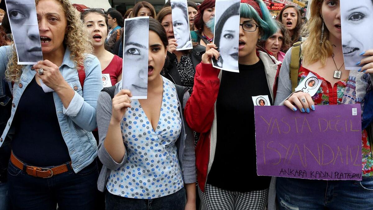 The Turkish parliament attempted to pass a law that would allow rapists to marry their victims if she was underage. This was met with fierce opposition from Turkish society who protested the bill and had it scrapped.