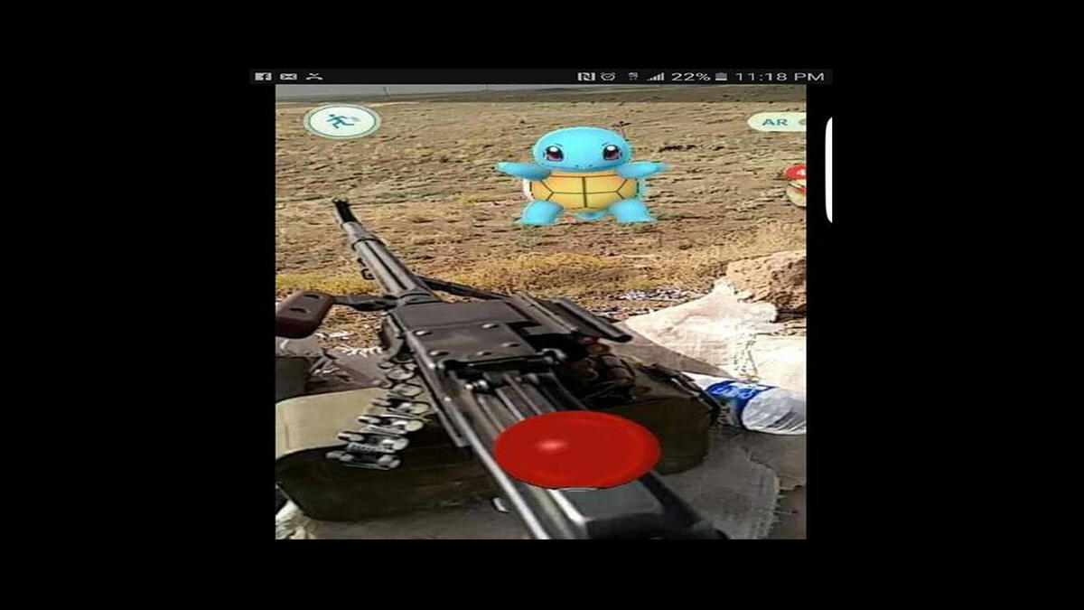 Pokemon ISIS frontlines Mosul Iraq