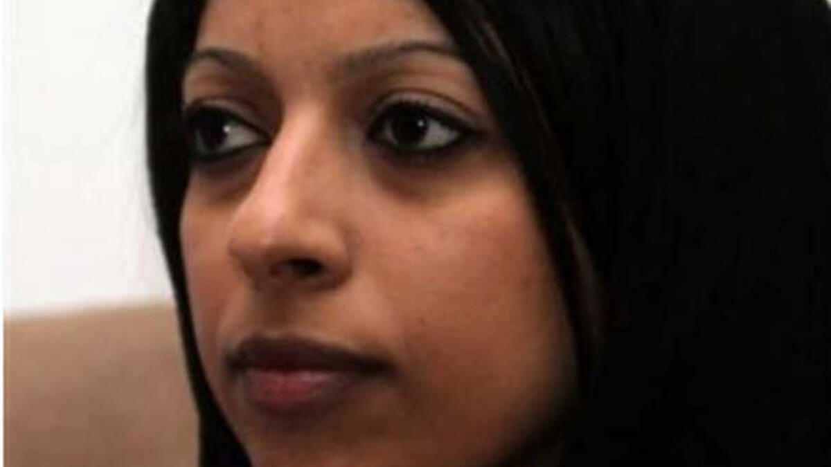 Starved of rights: Zeinab Khawaja, staged a 10-day hunger strike when her father Abdulhadi 
al-Khawaja -- a high-profile Bahraini opposition figure -- and husband Mohammed al-Masqati were violently seized. She now
intends to act as a spokesman for Bahrain's civil and human rights movement.
