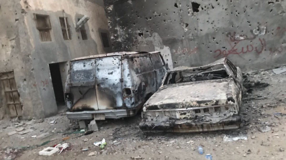 Saudi has accused activists of terrorism, but the situation on the ground appears to show that government forces are acting with an increasingly heavy hand, even against civilians. 

(Source: Twitter @AngryQatifi)