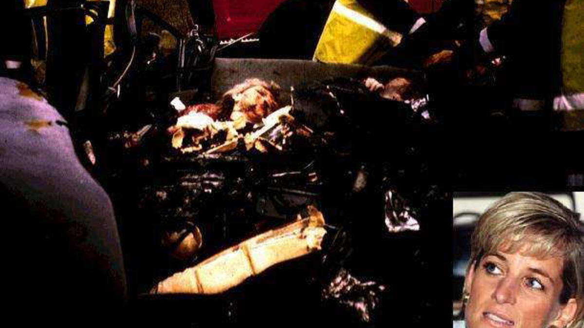 وفي 31 أغسطس/آب 1997، وبعد تناول الطعام في فندق ريتز باريس مع دودي الفايد، نجل رجل الأعمال المليونير محمد الفايد، غادر الاثنان المطعم في سيارة خاصة. وتابعهما مصورون على دراجات نارية وانتهت الملاحقة بموتها.