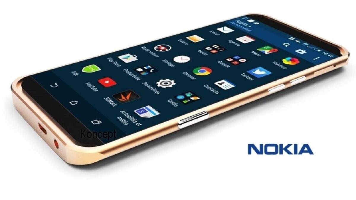Nokia 8/P1 : 
وسيأتي هاتف نوكيا 8 مقاومًا للماء والغبار، وسيكون متاحًا بقياسين: 5.2 إنش، و5.5 إنش.
