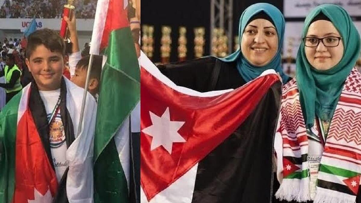 سولاف عبد النبي ومروان جوينات / يوماس:
فازت سولاف باللقب البطل في مسابقة الرياضيات والحساب العالمية "UCMAS" وتكون بذلك أول عربية تحصل على هذا اللقب منذ انطلاق المسابقة قبل 21 عاماً، فيما فاز مروان بلقب الوصيف الأول "First Placing".