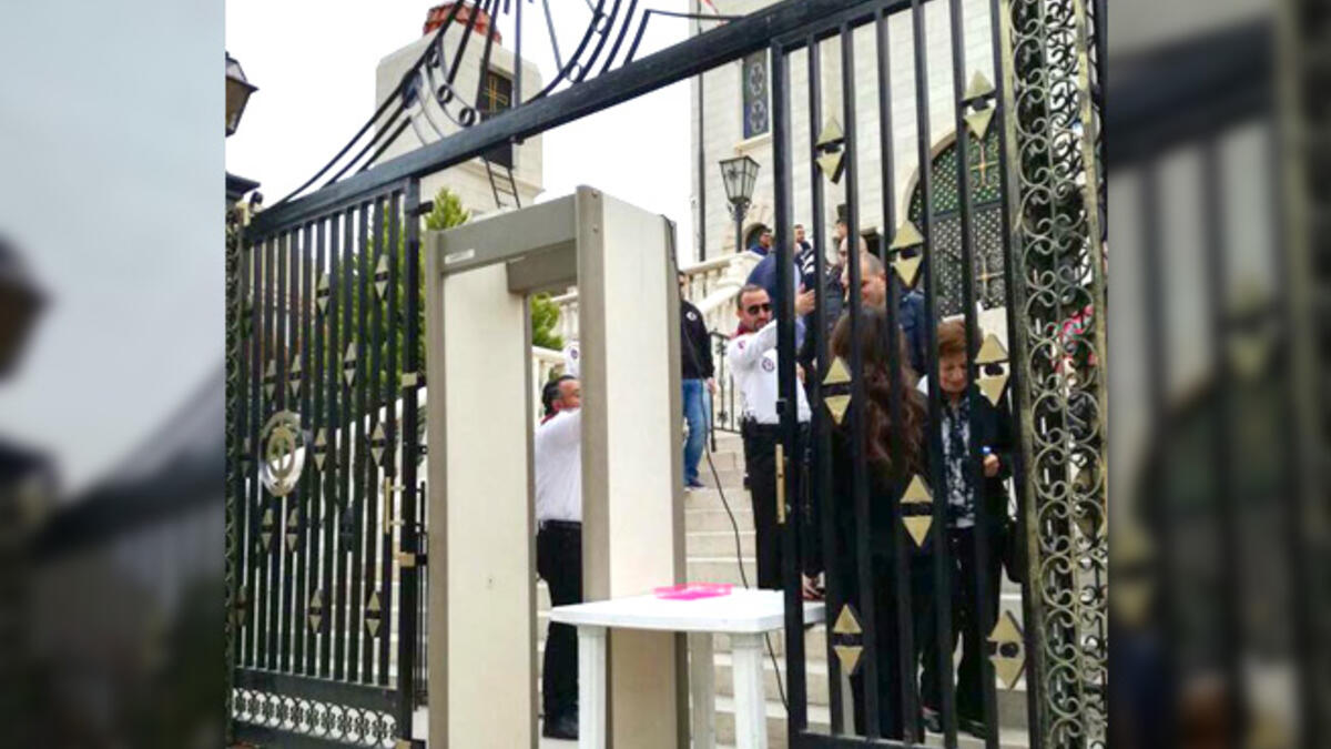 "The day metal detectors were installed at the entrances of churches... [something] I never expected or dreamed of happening in Jordan," wrote local journalist Michel Nassar on Facebook. "I do not want to believe it or even think about it. Why? Our home is inside the hearts of our Muslim brothers."
