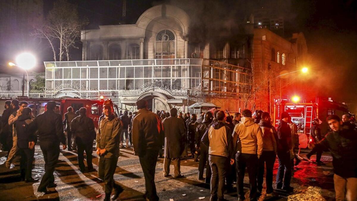 demonstration Nimr al Nimr execution