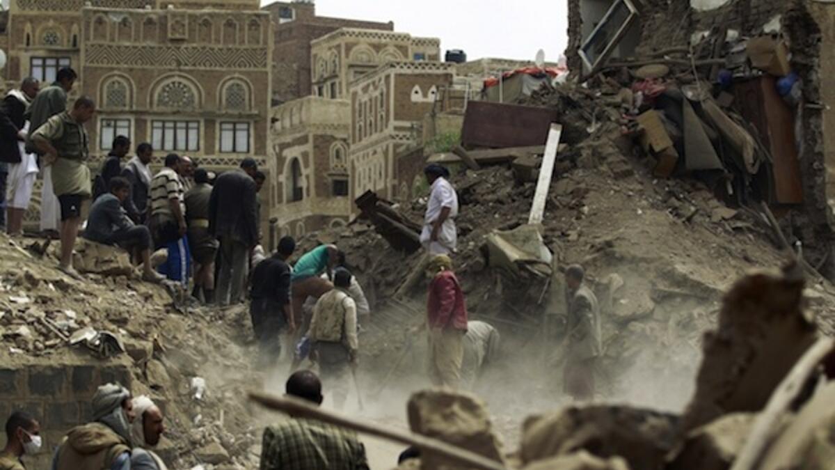 Saudi airstrikes in Yemen