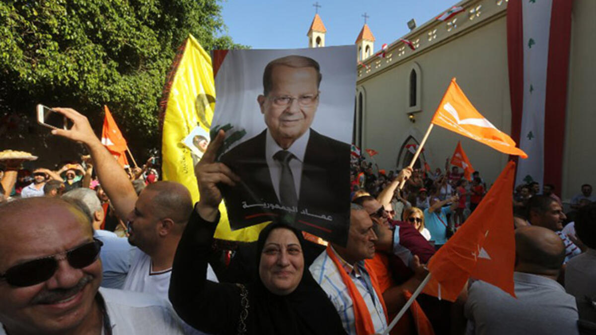 Lebanon finally has a president: Michel Aoun was elected as the new Lebanese president on October 31, 2016, after 46 legislative sessions.