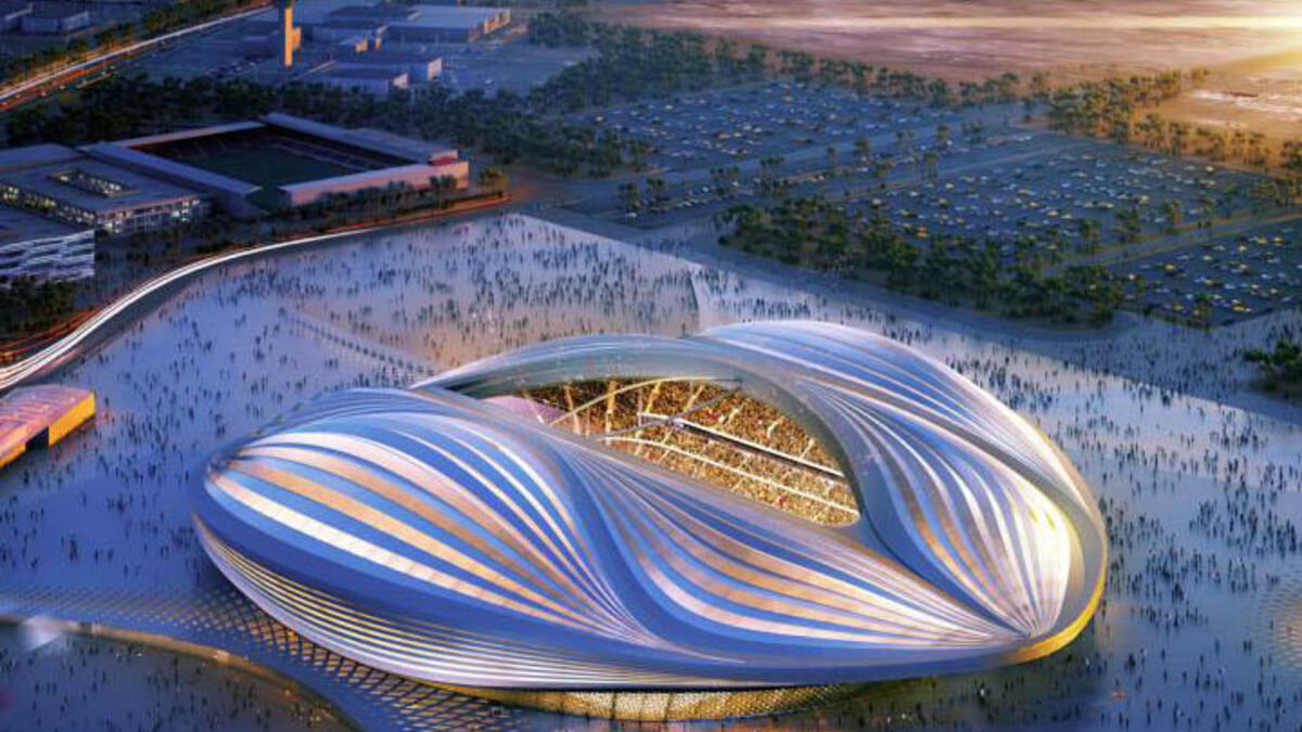 Not a record yet, but …  Qatar's World Cup stadium caught attention for resembling female genitalia. Architect Zara Hadid said it was meant to resemble a traditional sailing vessel. We’d like to think of it  “as a deliberate nod towards the increasingly liberal Qatari policies concerning women in sport”.