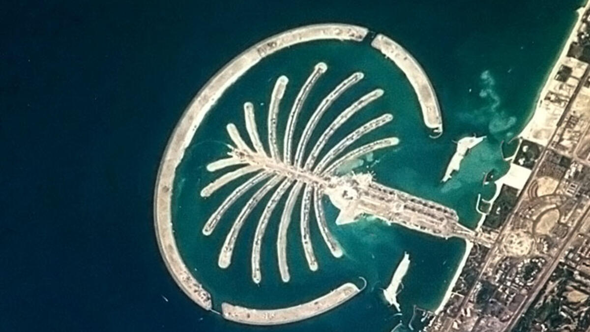 Biggest man-made island - The Palm is the biggest man-made island in the world, as if Dubai needed more palms. Around $12 billion was dumped in the sea to construct 560 acres of new land.