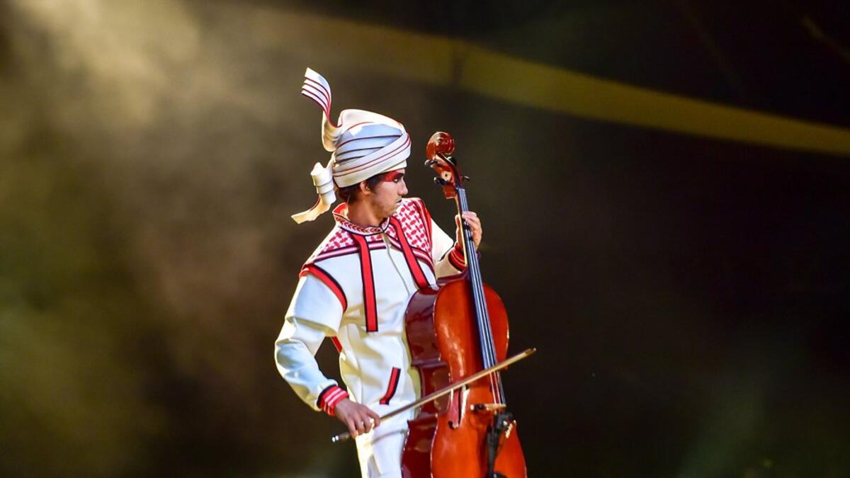 Cirque Du Soleil performs in Riyadh. (Twitter)