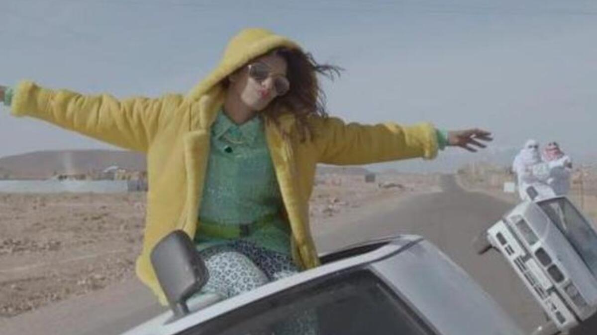 Saudi Girls also can drift. (Screenshot)