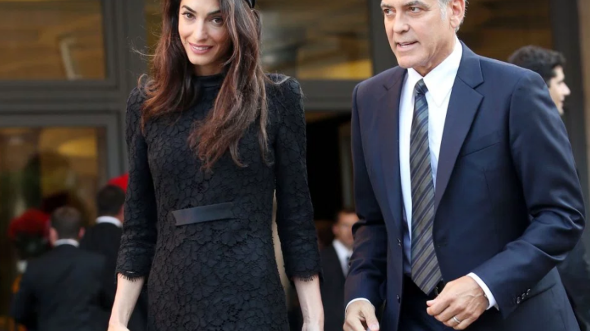 George and Amal Clooney