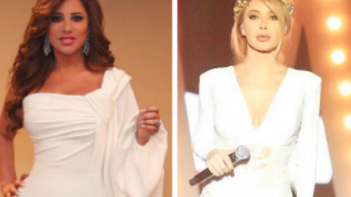 The Sun of the Lebanese song and The Golden Star shine in white