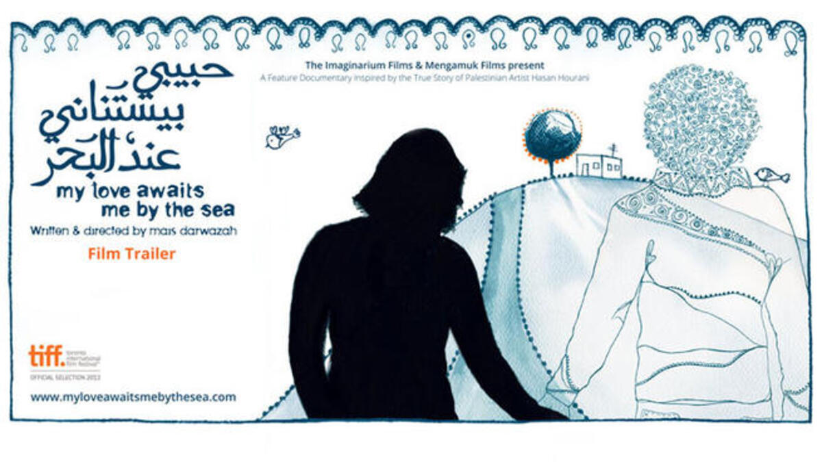 My love awaits me by the sea