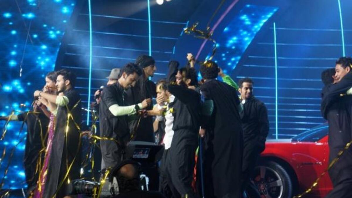 Saudi Khawater fi Zalam are Arabs Got Talent winners 2012