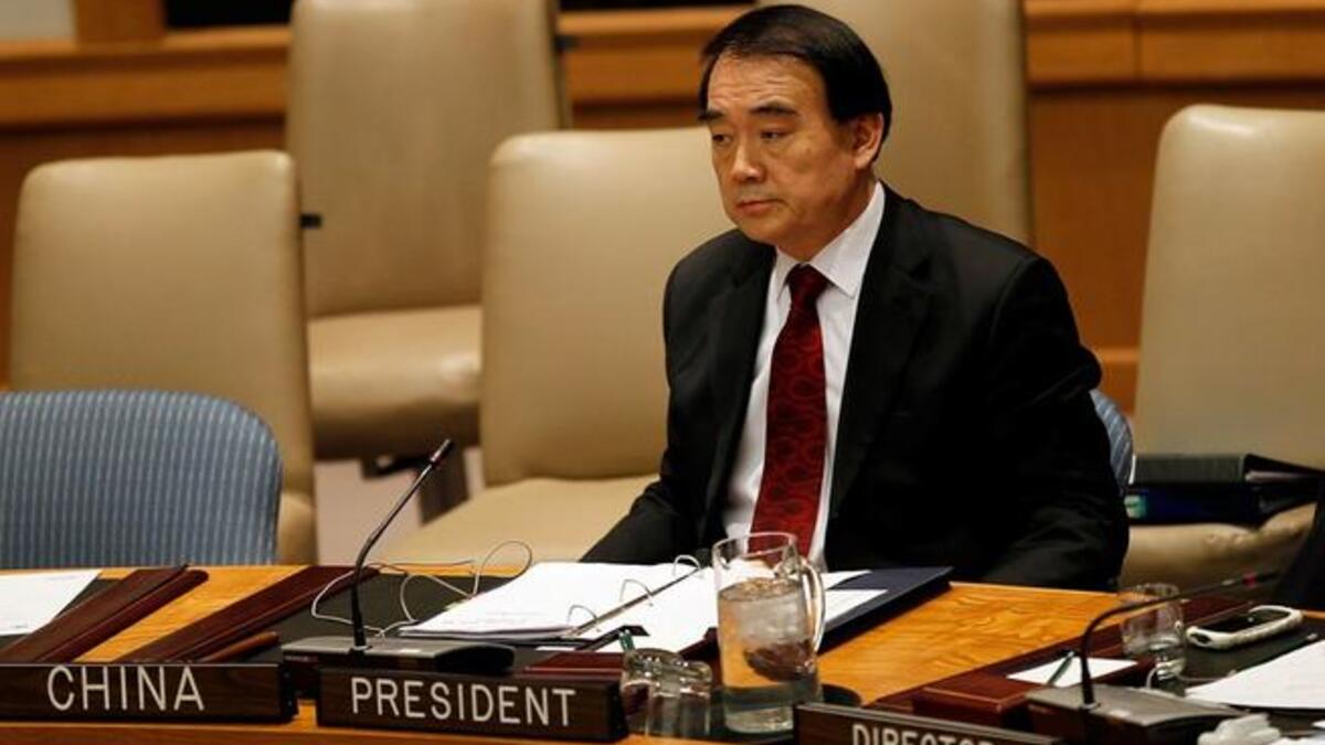 China uses veto to block Syria sanctions.