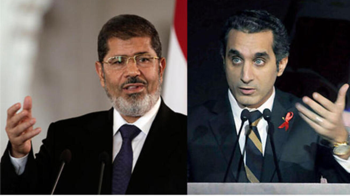 Bassem Youssef Mohamed Morsi