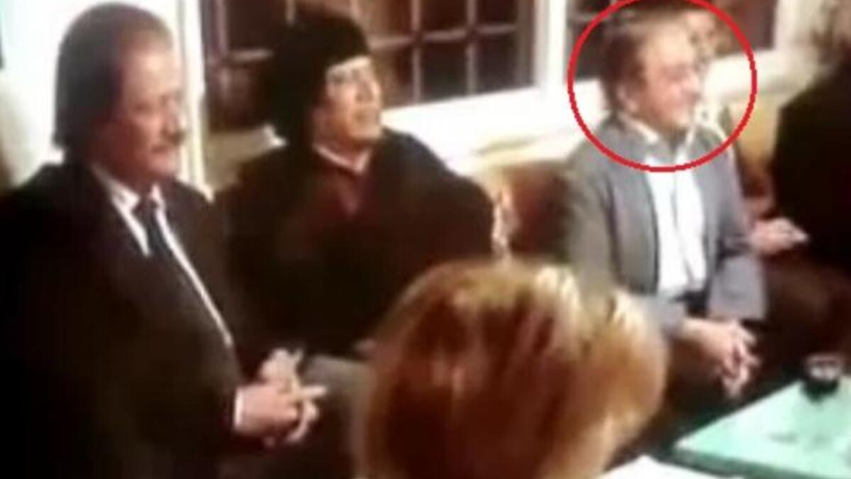 Duraid Laham invited Gaddafi to a private house party with other celebs in 2008.