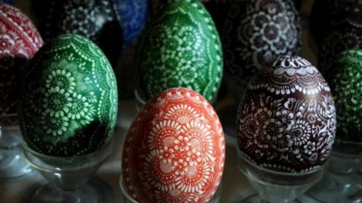 Easter eggs
