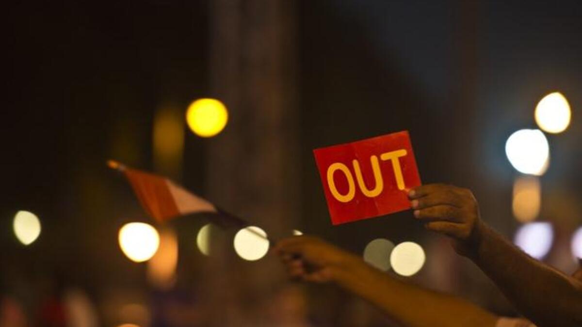 مصري ينتظر يوم 30 يونيو