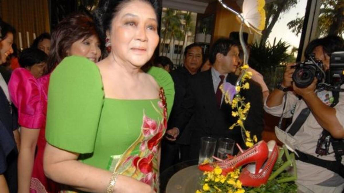 Philippines: Imelda Marcos ‘Steel or Iron Butterfly’ links all these First Ladies together under the umbrella of shoe-fetish! Most of our Leading Ladies have well stocked wardrobes. Known for her corruption trials and her 2,700 pairs of shoes!
