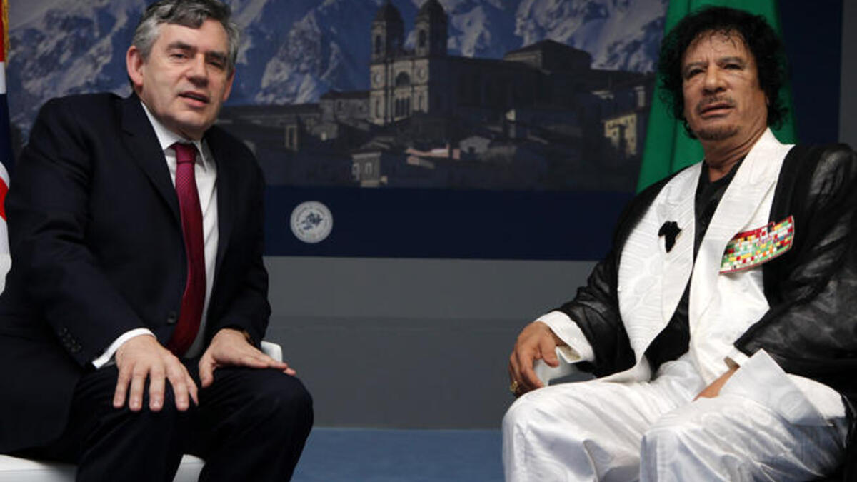 Though many in the public eye have been on record saying they do not take him seriously, they have had to tolerate him. his relations with the UK for instance are particularly sensitive since'Lockerbie' which caused the death of many Britons in a tragic terrorist air crash over Scotland.