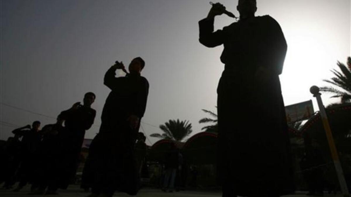 Believers prepare to mark the religious event of Ashura on December 17 in commemoration of ten days of mourning for Imam Hussein, the grandson of Prophet Mohammed who was killed in the Battle of Karbala, in the year A.D.