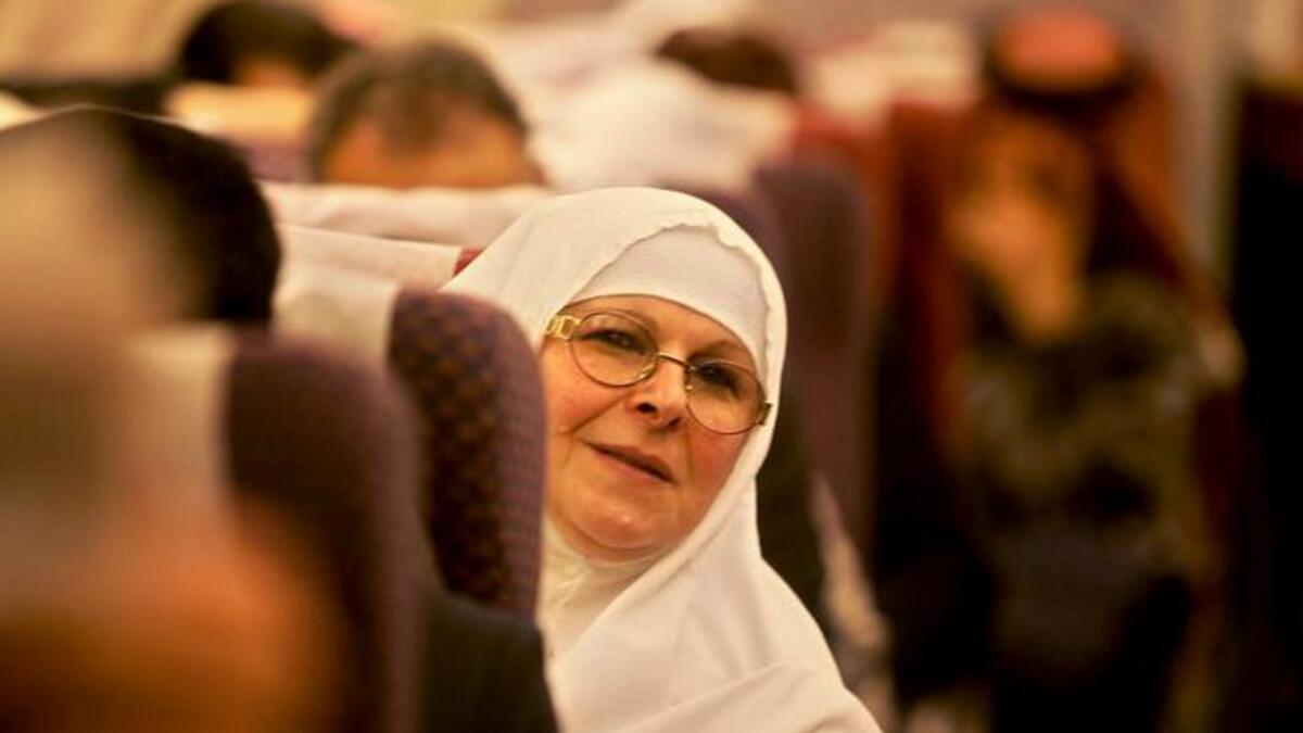 'Package Hajj' offers: The sublime associations with Hajj somewhat evaporate with mention of Hajj visas.
Once secured, many pilgrims fly to Jeddah, then travel to Mecca by bus. Airlines have special deals for Muslims
Mecca-bound, as the Hajj subsidy in India. Ships also transport pilgrims. People wait a lifetime to afford this spiritual luxury.