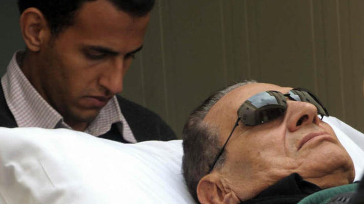 Hosni Mubarak dead
