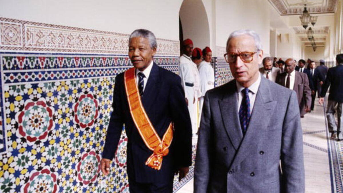 nelson mandela in morocco