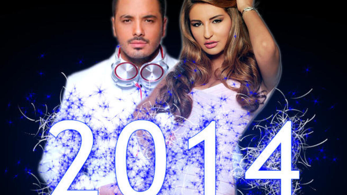 رامي عياش شذا حسون رأس السنة 2014