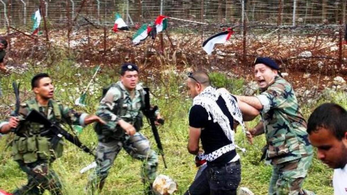 Maroun al-Ras Lebanese border with Israel Nakba
