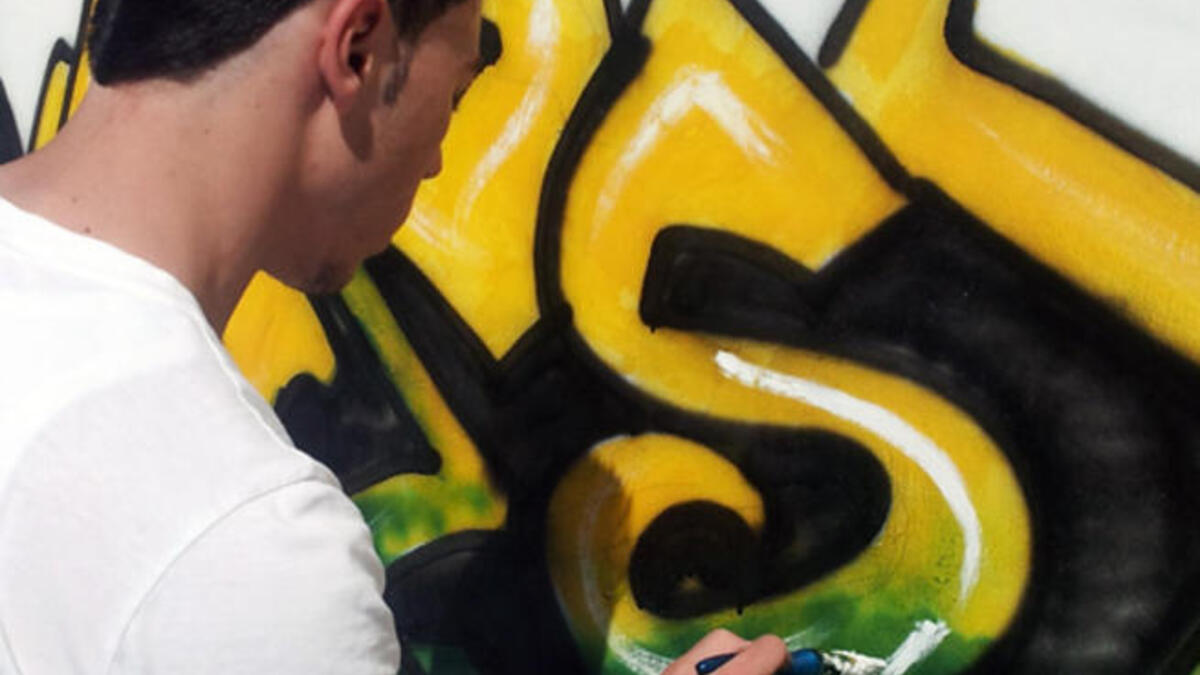 Palestinian graffiti in Bethlehem