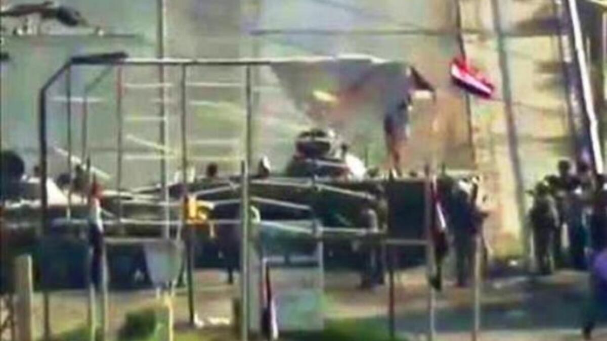 Bombing hospitals: Assad security forces have attacked hospitals & ambulances. Doctors have been arrested by police who
have broken into hospitals to arrest and reportedly kill patients. Three young men were running to the 
Horany hospital to give blood when18-year-old Talha Khamees was shot and killed, his left eye taken out.