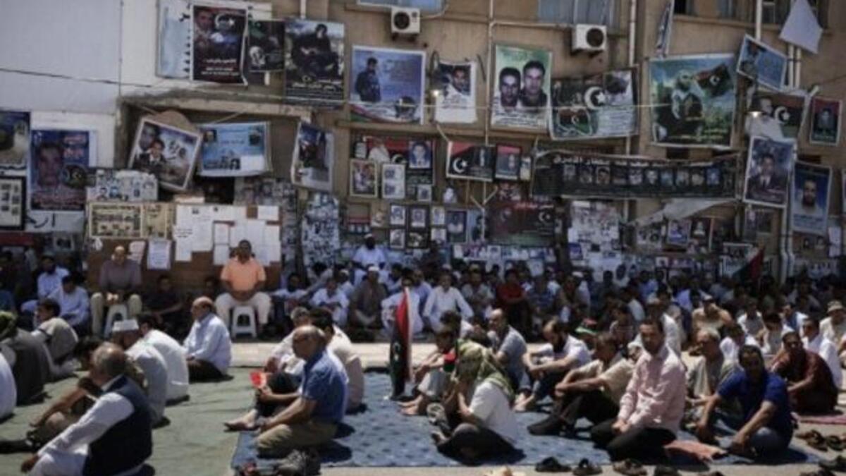 The Libyan residents of rebel stronghold Benghazi, and Libyans nation-wide, 
are prevented from enjoying the blessings of Ramadan, which are marred by politics and destruction of recent months of  2011.