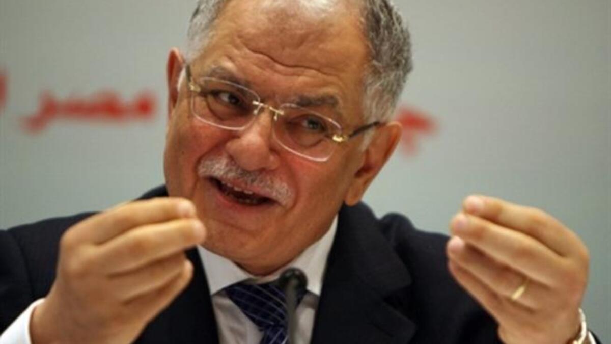 Tunisian Foreign Minister Kamel Morjane addresses a preparatory meeting for the upcoming second Arab Economic Summit.