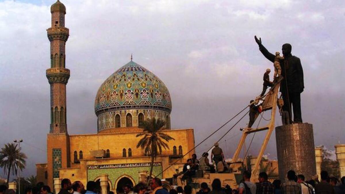 أعطت الولايات المتحدة نفسها الضوء الأخضر لاحتلال دول مثل العراق الذي لم يكن متورطا في أحداث ١١ سبتمبر بشكل واضح إلا أن إدعاء جورج بوش بذلك كان سببا في مقتل أعداد متزايدة من البشر للآن.