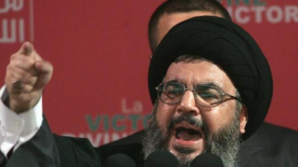 Hezbollah's Chief Hassan Nasrallah