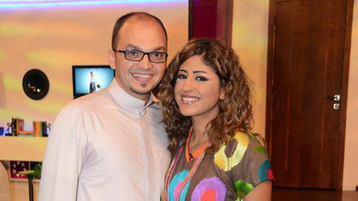 شجون الهاجري واحمد البريكي