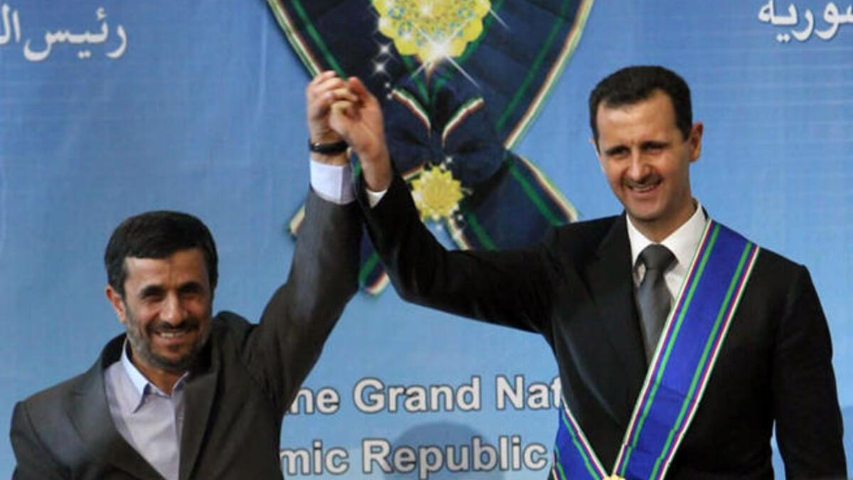 ايران تدعم بشار الاسد