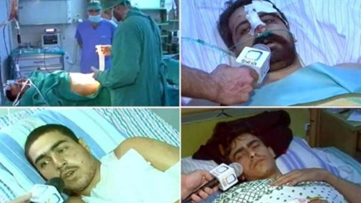 Now struck down, are these citizens finally ready to speak out against a most imposing and tyrannous regime, and have they broken down their barrier of fear?