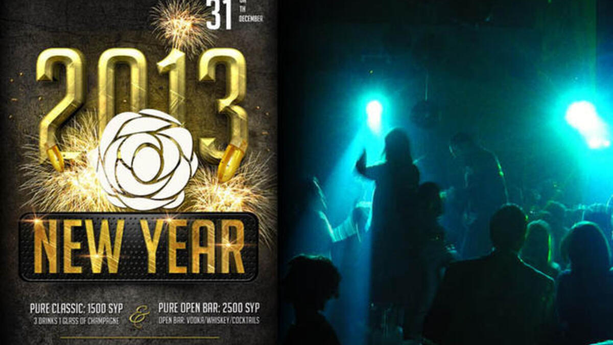 syria party new year conflict crisis war