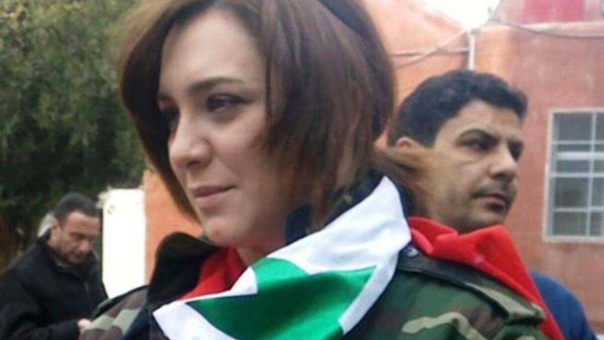 Sulaf Fawakhergi is a Syrian actress with Assad.