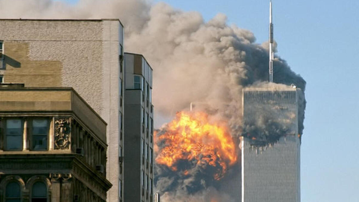 September 11, 2001, The most destructive act ascribed to al-Qaeda was the series of attacks in the United States on The Twin Towers. These attacks destroyed the World Trade Center, approx. 3000 people, injuring over 6000, and damaged the Pentagon in a series of suicide hijacking of airplanes.