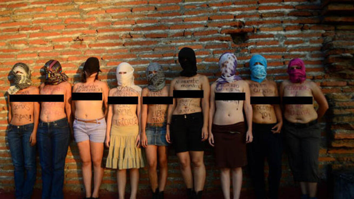 Mexico veils topless jihad