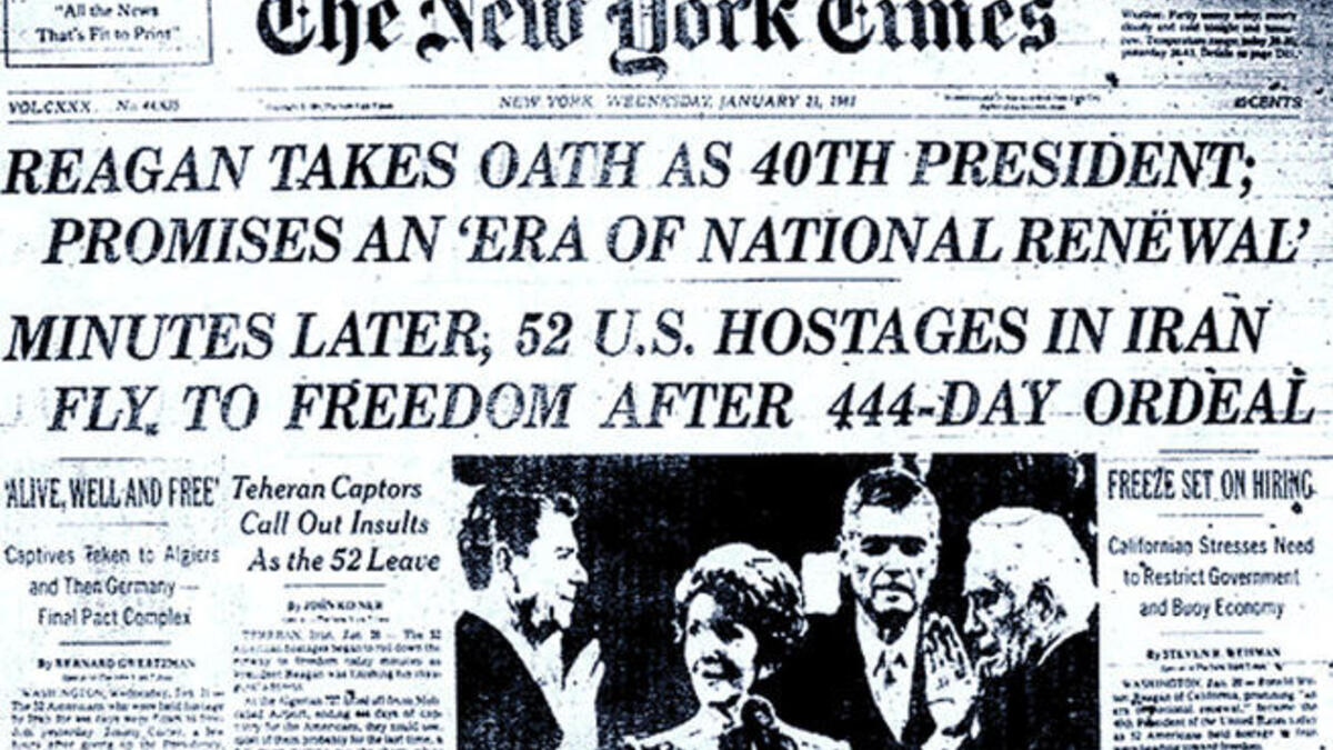 American hostages released