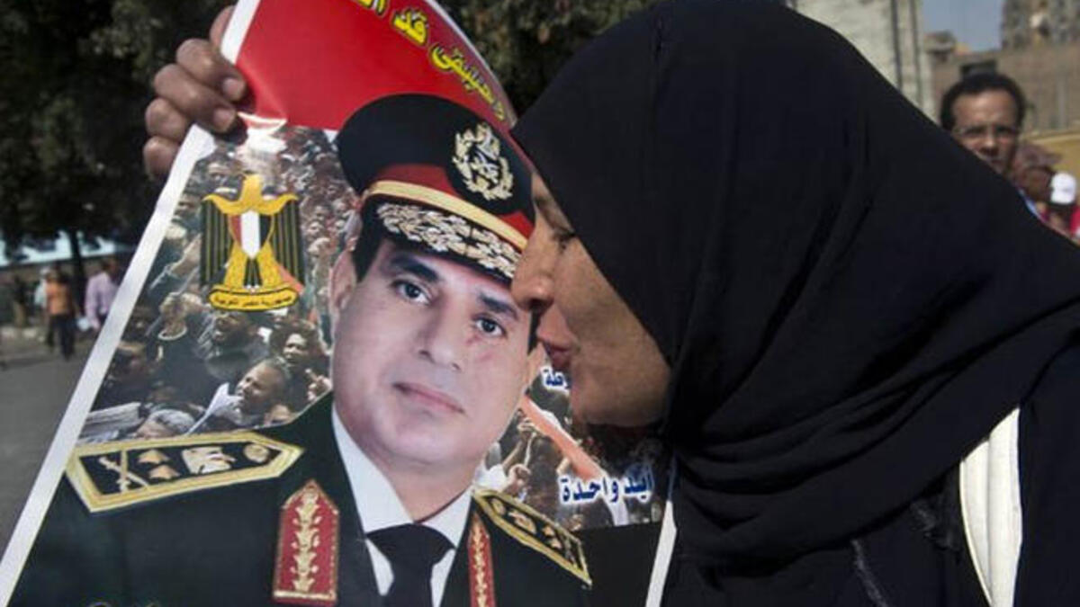 Sisi supporters