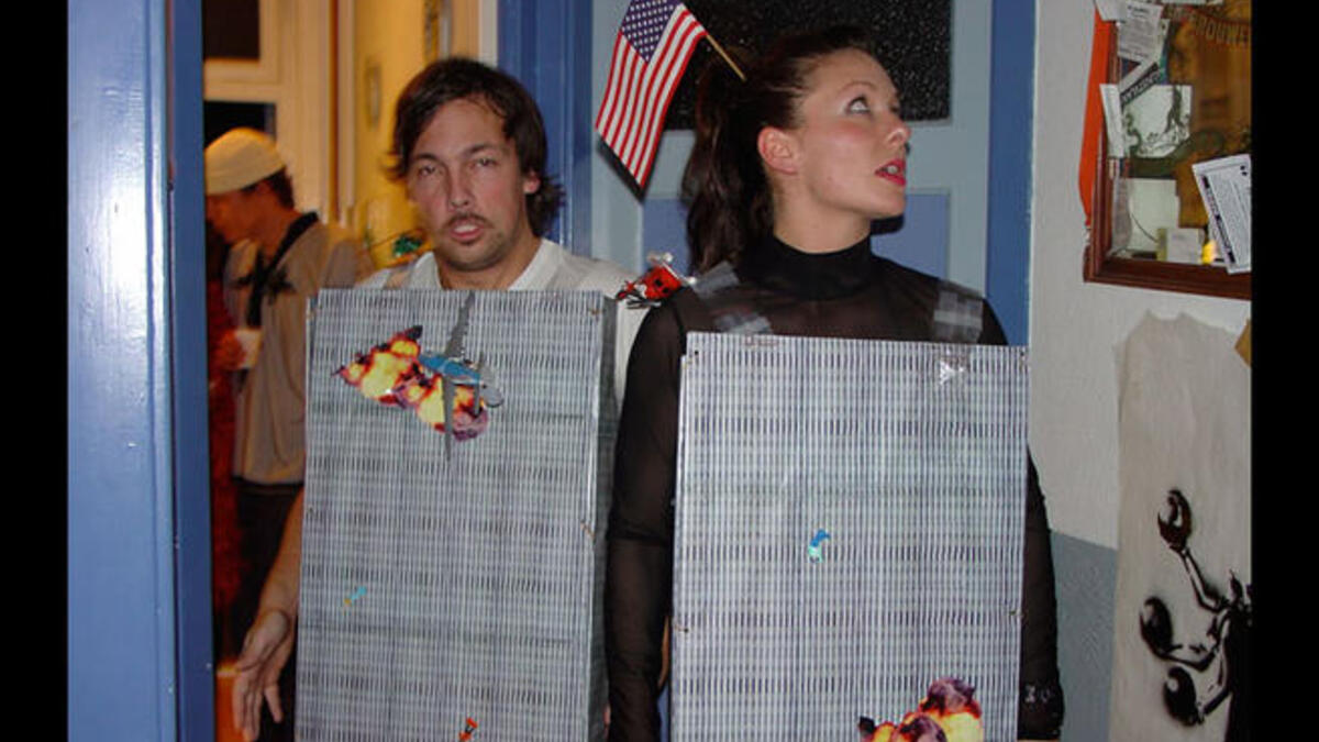 Twin Towers halloween costume