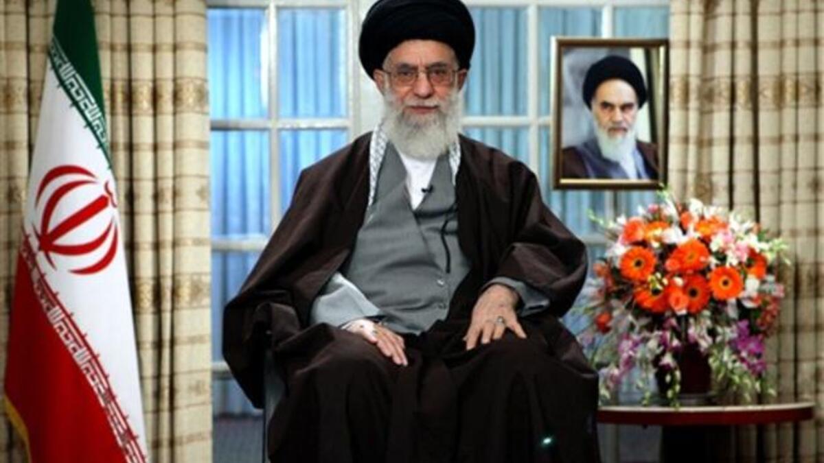 Ali Khamenei addresses the nation in Tehran on the occasion of Noruz, the Iranian New Year. Khamenei has terminal cancer and could be dead "within months" according to a memo released by WikiLeaks.