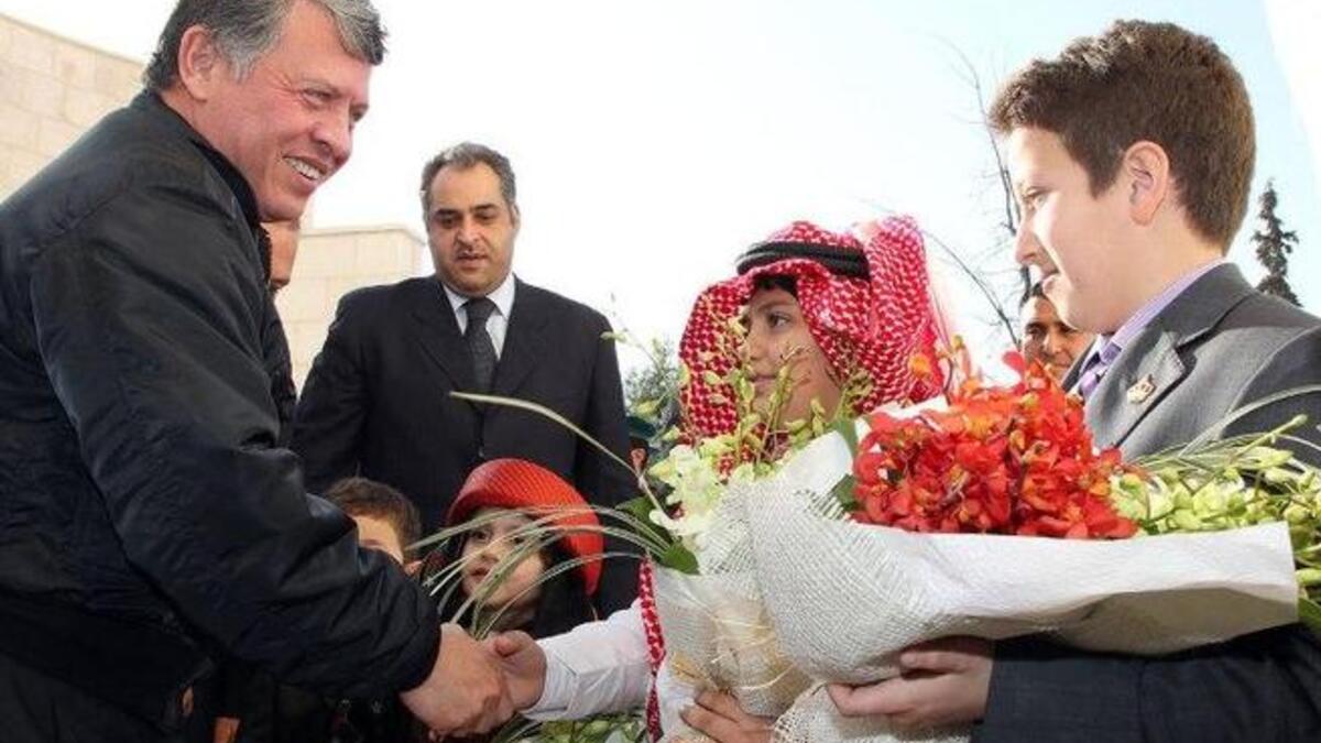 Jordan's King pays his seasonal greetings to the Christians of the Kingdom at Christmas